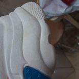 Białe sznurowane buty sportowe /D6-3 14259 T291/