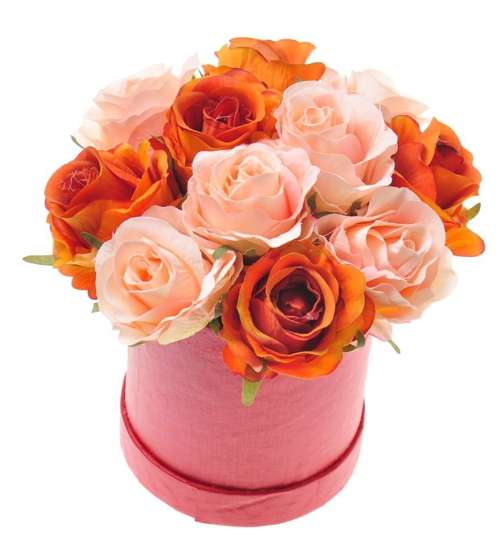 Flower box- kompozycja kwiatowa na Walentynki /FL7 S141/