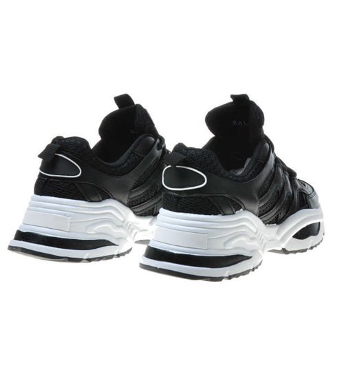 Czarne buty sportowe dla kobiet /D8-3 6157 S392/
