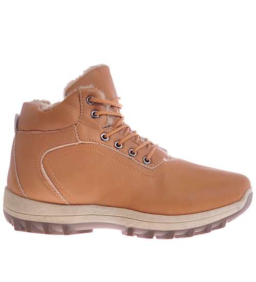 Zimowe buty trekkingowe dla mężczyzn Camel /C2-2 10399 S534/