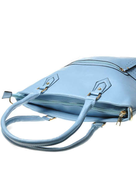 Modna damska torebka w błękitnym kolorze /AK-5 TR275 S192/