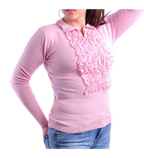Różowa bluzka damska H-2 Ub109