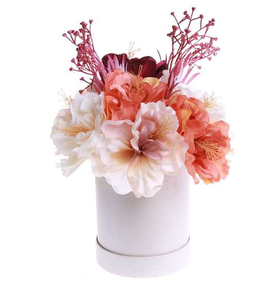 Flower box- śliczne kolorowe kwiaty na prezent /FL24 S345/