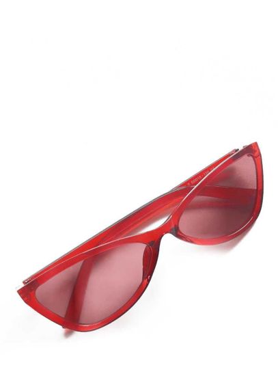 Czerwone okulary przeciwsłoneczne /HT25G S110/ 