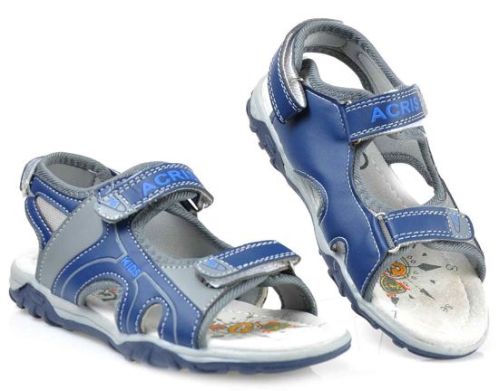 Sandały dla dziecka na rzepy Navy/Blue /G11-1 1510 S2/ 