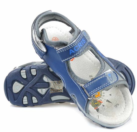 Sandały dla dziecka na rzepy Navy/Blue /G11-1 1510 S2/ 