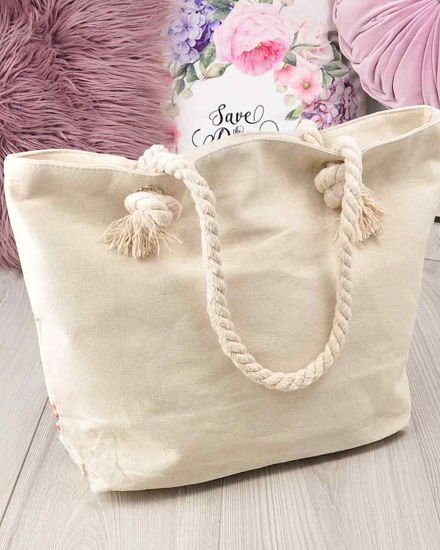 Shopper Bag- torba na zakupy- Kolorowy motyl 3D /HT62 S196/
