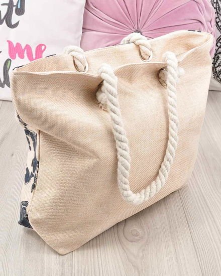 Shopper Bag- torba na zakupy- Marynarski print /D6-2 HT87 S192/