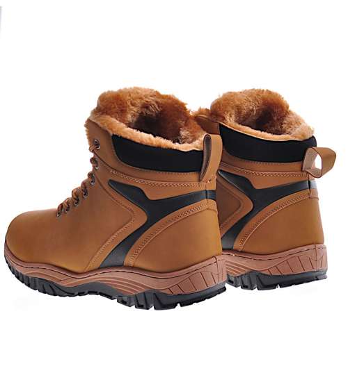 Męskie zimowe buty trekkingowe /F5-3 13066 T800/