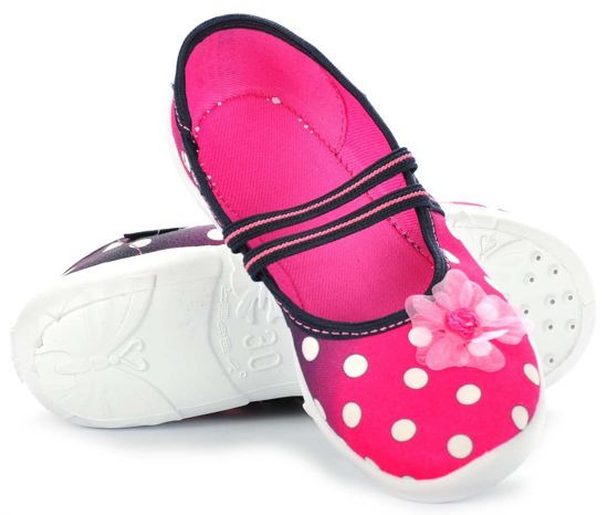 Obuwie do przedszkola- różowe buciki dla dziewczynki /G10-1 1414 S2/