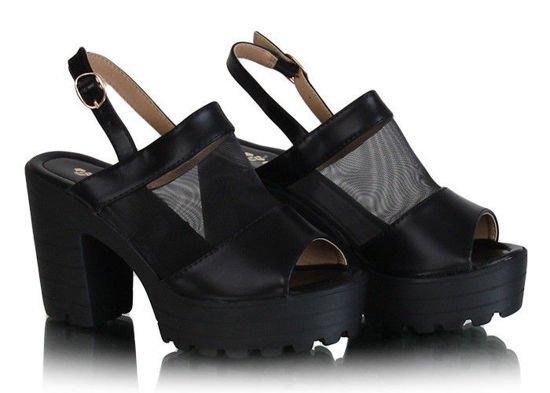 Sandały Scully Shoes /G12-3 X137 tp5x49/ Czarne