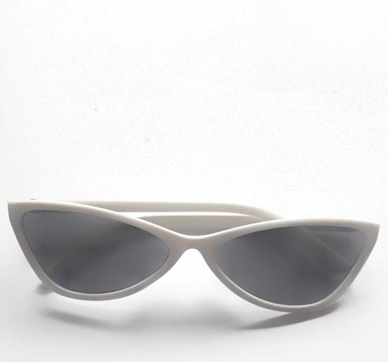 Białe okulary przeciwsłoneczne /HT25G S110/ 