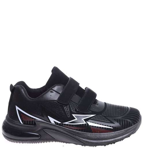 Sportowe buty chłopięce na rzepy /D8-2  15936 T4/