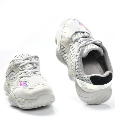 Wygodne sportowe buty damskie Szare /A5-3 6010 GA101/