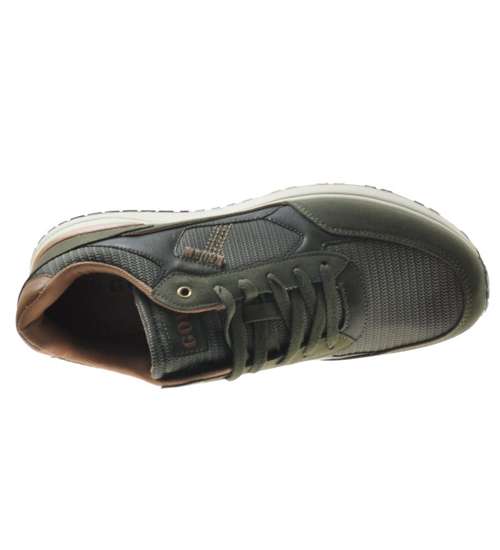 Oliwkowe buty sportowe GOFC /E7-3 8044 S413/