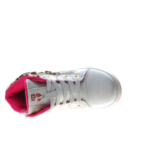 Dziewczęce buty sportowe WHITE  /X3-3 4926 S195/