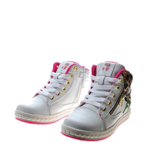 Dziewczęce buty sportowe WHITE  /X3-3 4926 S195/