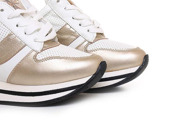 Sneakersy trampki /C7-2 Z40 tx492/ Gold
