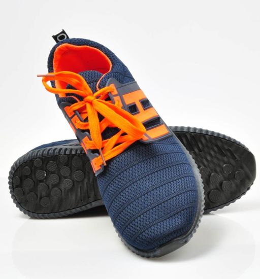 Sportowe męskie buty w kolorze granatowym /G12-2 3380 S216/