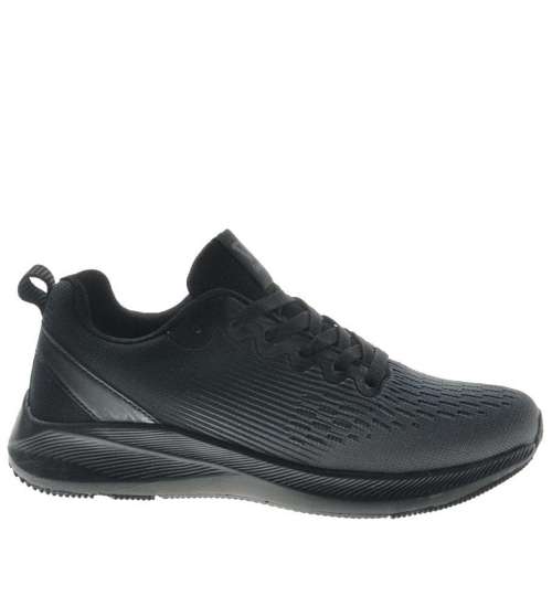 Czarno szare sportowe buty chłopięce Gelteo /A2-29236 S595/
