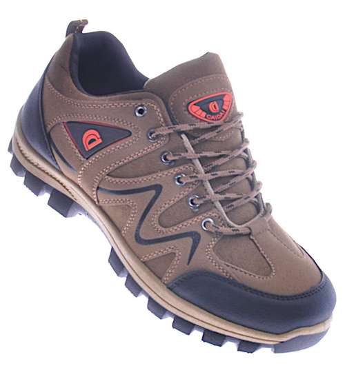Brązowe buty trekkingowe /G2-1 12603 T494/