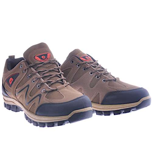 Brązowe buty trekkingowe /G2-1 12603 T494/