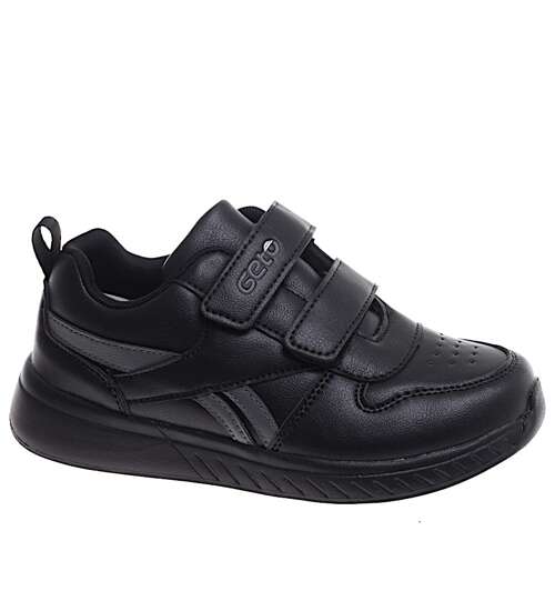 Czarne dziecięce buty sportowe sneakersy /G9-3 16812 T488/