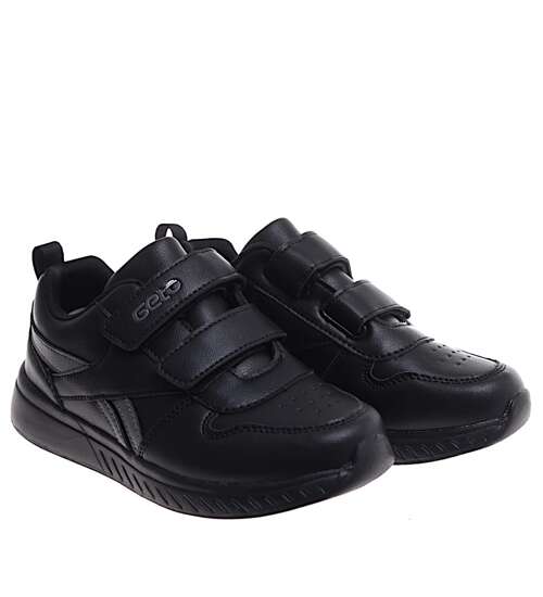 Czarne dziecięce buty sportowe sneakersy /G9-3 16812 T488/