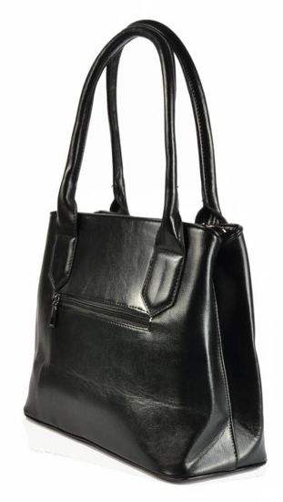 Elegancka damska torebka w czarnym kolorze /TR42 S390/