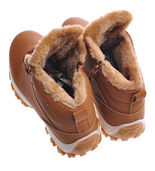 Męskie zimowe buty trekkingowe /D8-2 13031 T806/