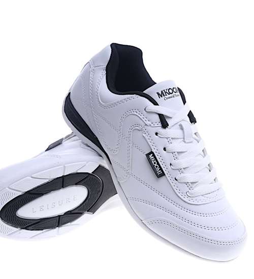 Sportowe białe buty damskie /C1-2 13999 S354/