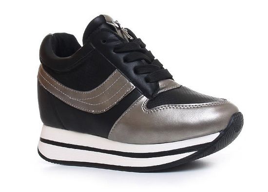 Sneakersy trampki /C7-2 Z40 Sx492/ Black