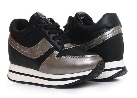 Sneakersy trampki /C7-2 Z40 Sx492/ Black