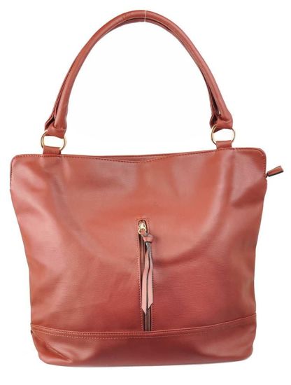 Pojemna damska torba Shopper Bag CAMEL /Ht158 S114/