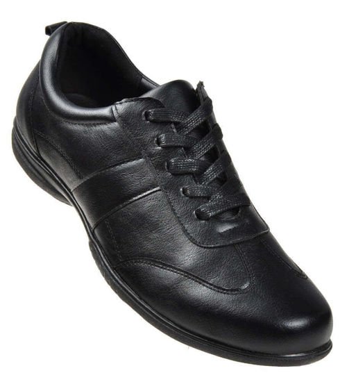 Klasyczne męskie buty sportowe z wiązaniami /F3-1 4266 S273/