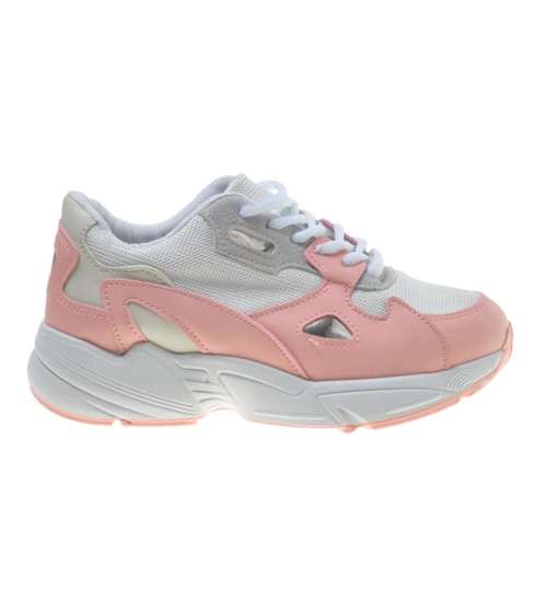Różowe sportowe buty damskie /F9-3 9364 S295/ 