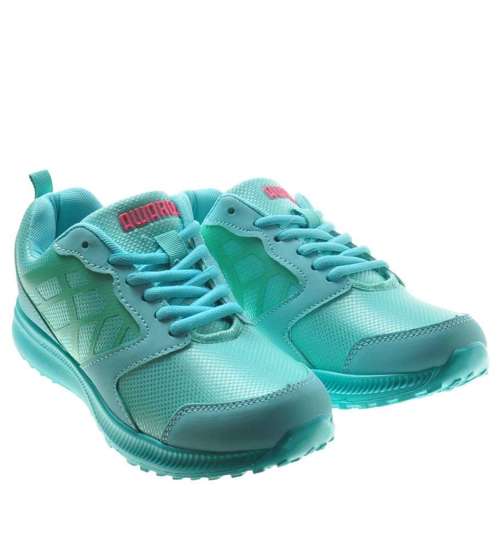 Miętowe buty sportowe dla kobiet /C7-2 7948 S216/