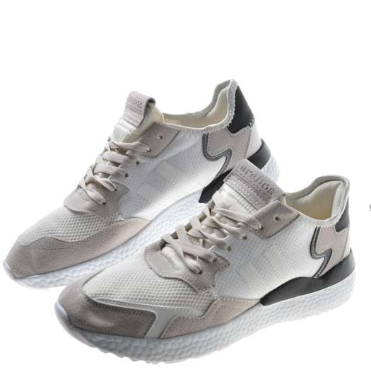 Sportowe buty męskie w białym kolorze /D1-2 8716 S390/