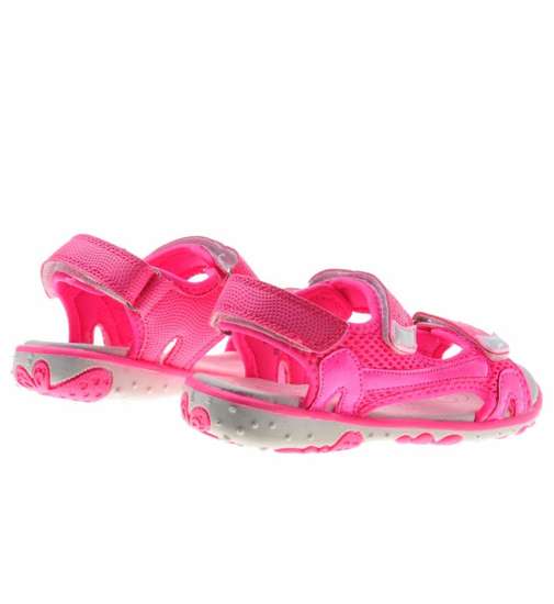 Uniwersalne dziecięce sandały Pink-White /C5-3 8843 S393/