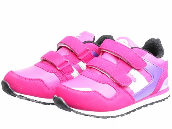 Burgundowe buty sportowe dla dziecka /D3-3 2361 S291/
