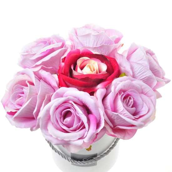 Flower box- śliczne róże na prezent /FL10 S146/