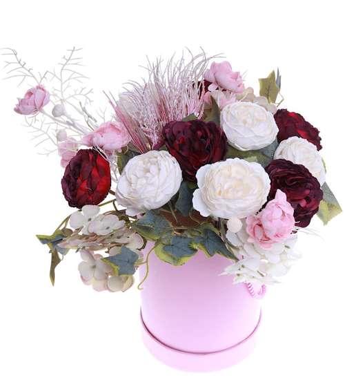 Flower box- śliczne kolorowe róże na prezent /FL20 S345/