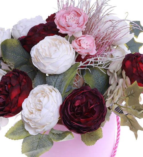 Flower box- śliczne kolorowe róże na prezent /FL20 S345/