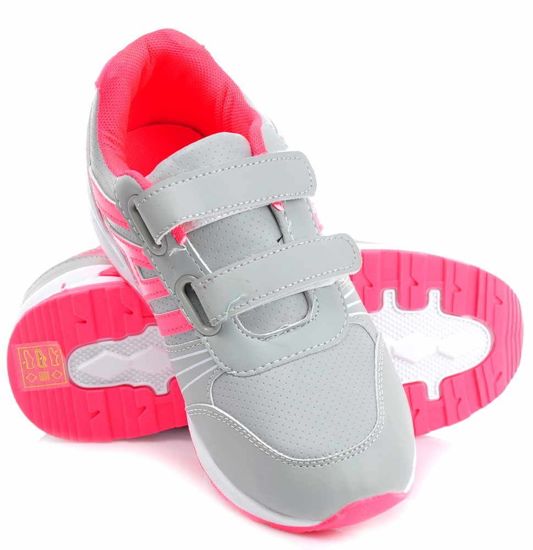 Dziecięce obuwie sportowe LGrey/L.Grey /G4-3 1522 S2/