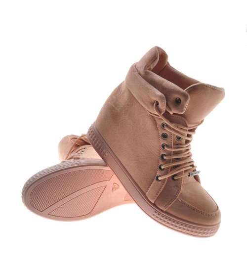 Sneakersy damskie różowe /G11-3 9215 S293/