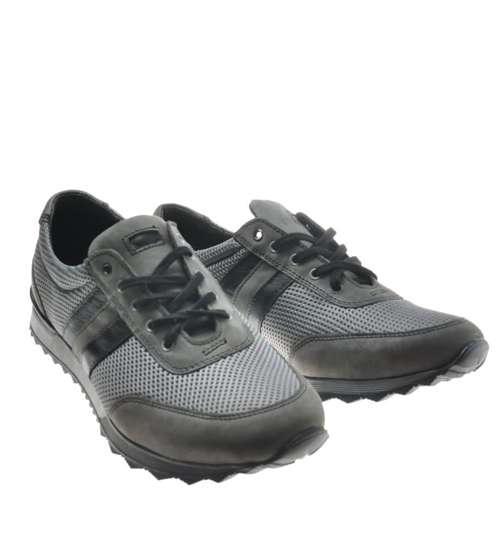 Wyprzedaż- Wygodne buty ze skóry naturalnej /B2-2 606 1040 S806/