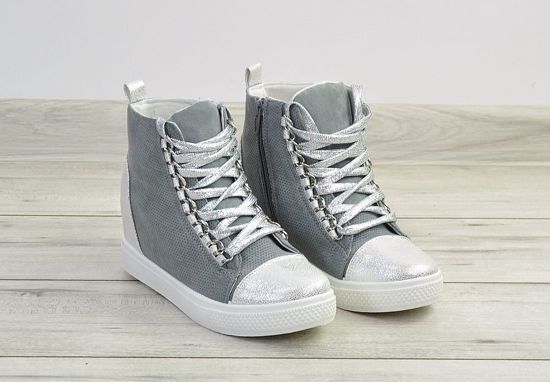 Buty sneakersy /F9-3 Ae199 S421/ Grey2