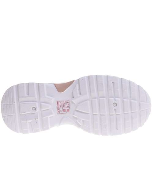 Elastyczne sportowe buty damskie Khaki /G3-3 10708 T323/