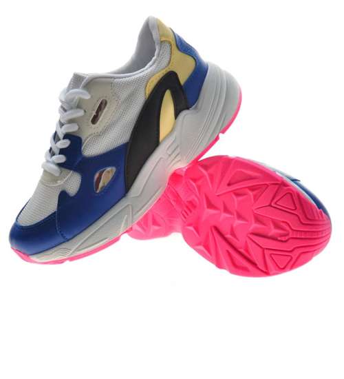 Damskie buty sportowe Sneakersy /A2-2 9729 S295/ 
