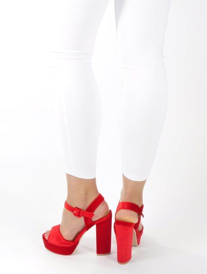 Czerwone sandały Sergio Todzi /D3-1 Ae496 t2/ 
